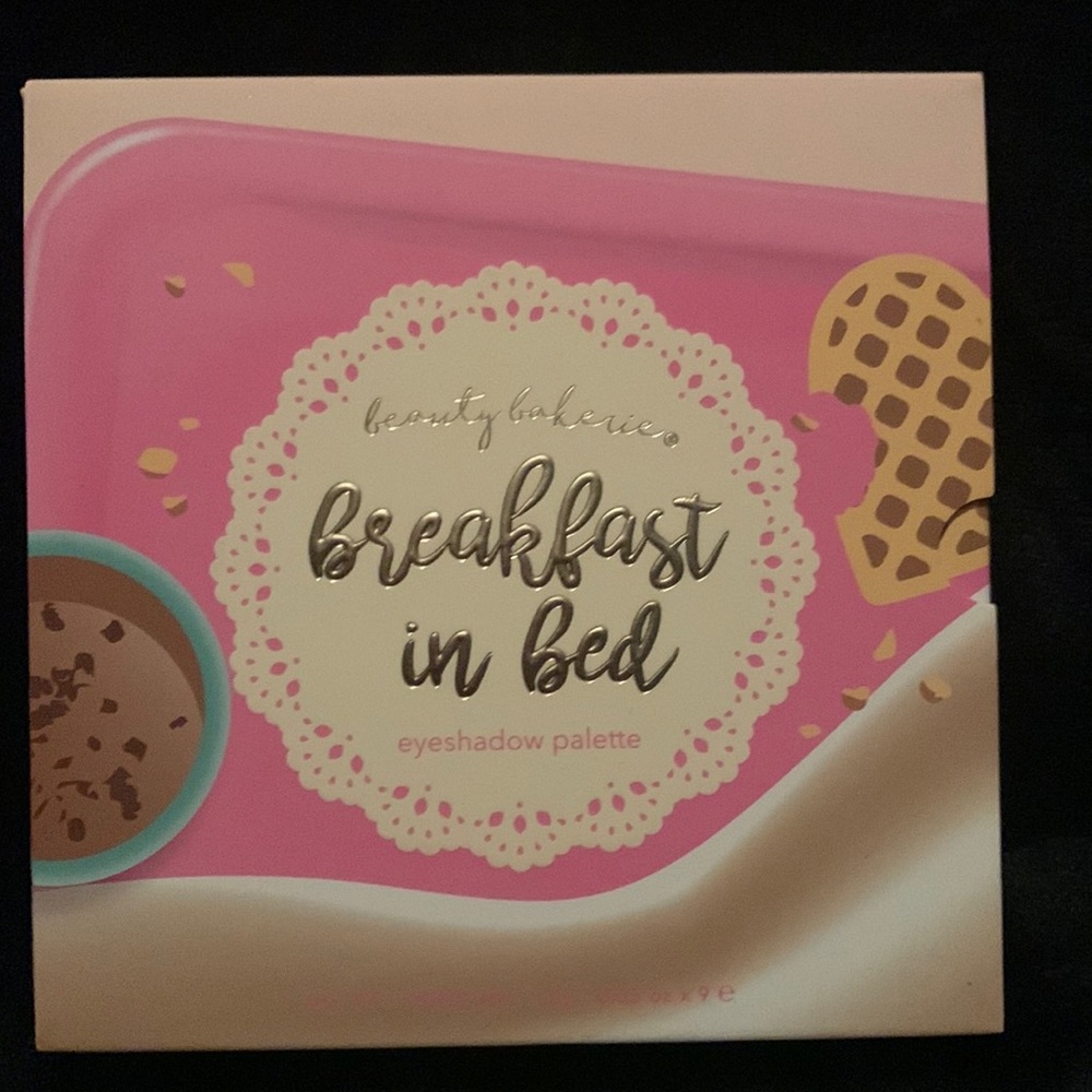 Brand new beauty bakerie “Breakfast in Bed” eyeshadow palette